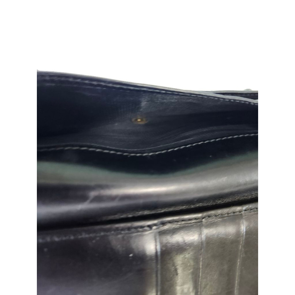 Salvatore Ferragamo Black Leather Wallet One Size - Picture 7 of 15